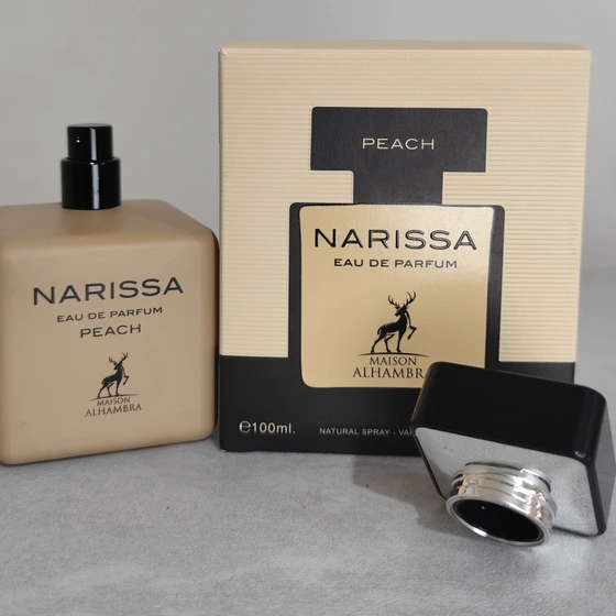 عطر ادکلن نارسیس پودری امبر 100 میل میسون الحمبرا ناریسا امبر Alhambra Narissa Ambre